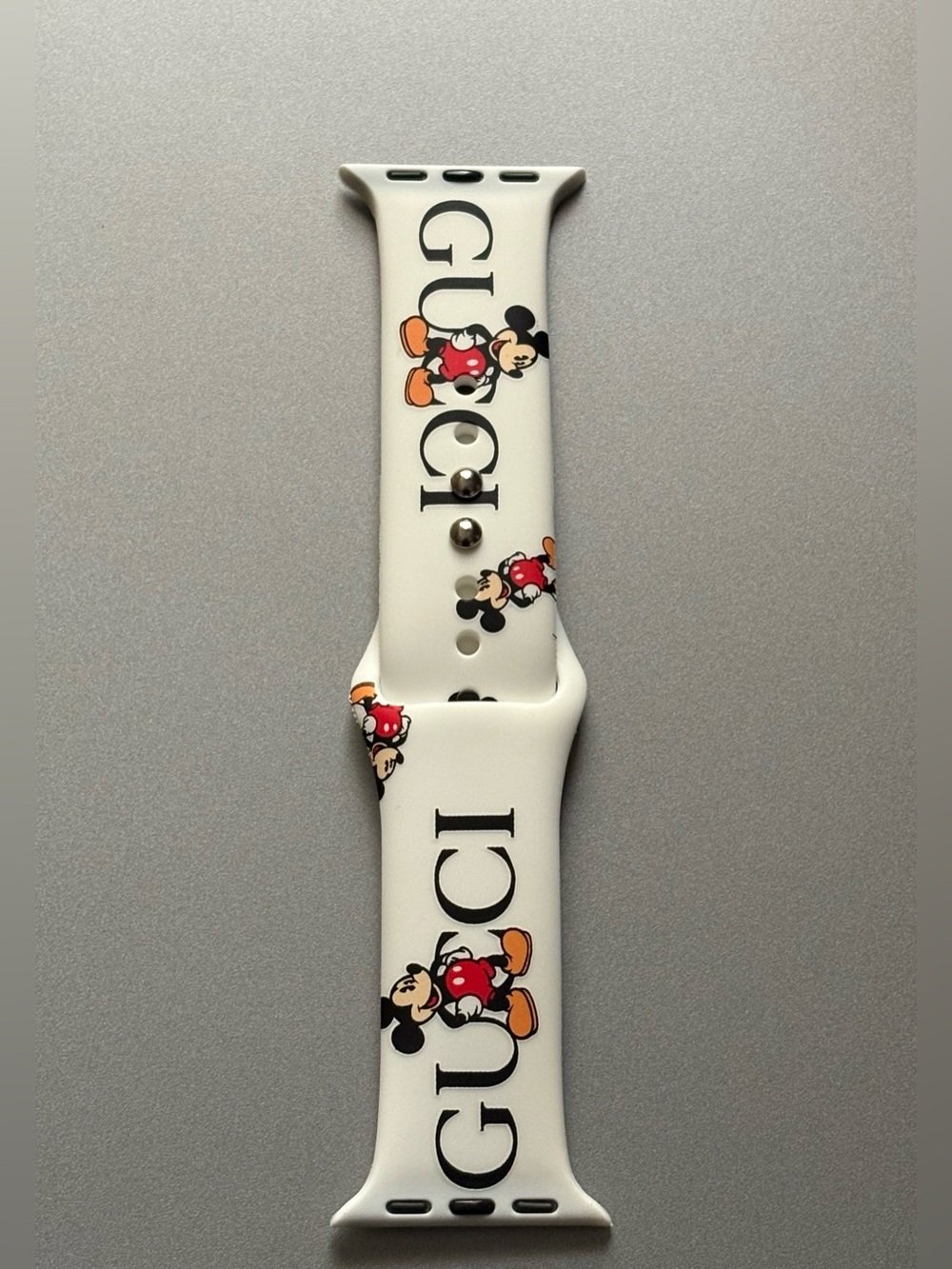 Disney Designer White Mickey Watch Band